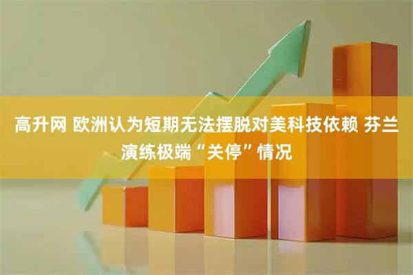 高升网 欧洲认为短期无法摆脱对美科技依赖 芬兰演练极端“关停”情况